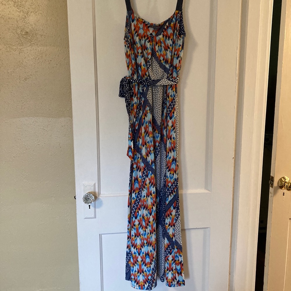 Patterned Maxi Dress